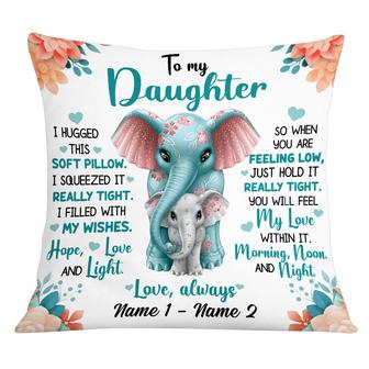 Personalized Grandma Granddaughter Mom Daughter Pillow - Thegiftio UK