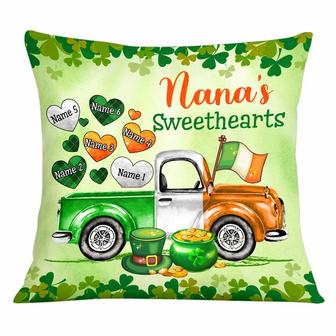 Personalized Patrick's Day Mom Grandma Nana Grandkids Pillow - Thegiftio UK
