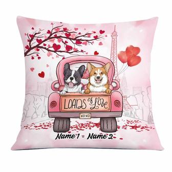 Personalized Dog Valentine Pillow - Thegiftio UK