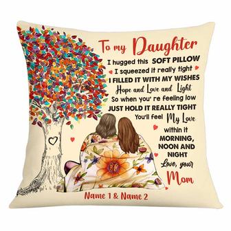 Personalized Mom Grandma Daughter Granddaughter Pillow - Thegiftio UK