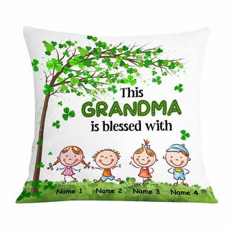 Personalized Patrick's Day Mom Grandma Pillow - Thegiftio UK