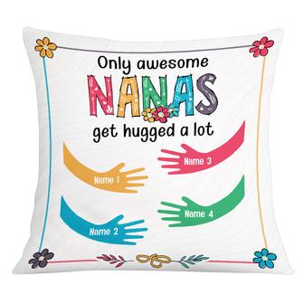 Personalized Love Mom Grandma Hug Pillow - Thegiftio UK