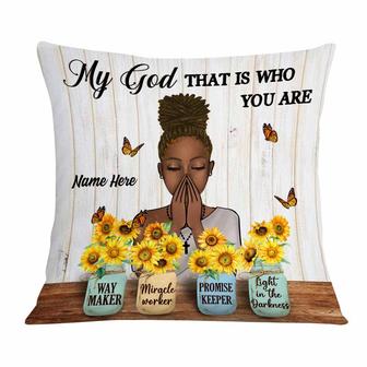 Personalized Miracle Worker Jesus Pillow - Thegiftio UK