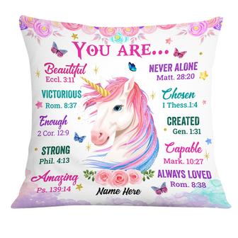 Personalized Unicorn God You Are Pillow - Thegiftio UK