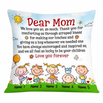 Personalized Mothers Day Gifts, Dear Mom Grandma Pillow - Thegiftio UK