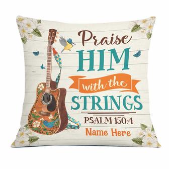Personalized Gifts for Guitar Lovers, Guitar Present Ideas Pillow - Thegiftio