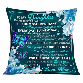 Personalized Mom Grandma Daughter Granddaughter Pillow - Thegiftio UK