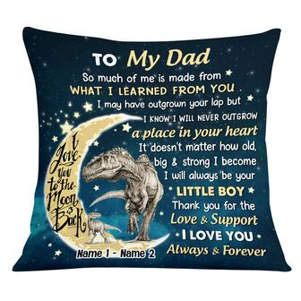 Personalized Love Dad Grandpa Pillow - Thegiftio UK