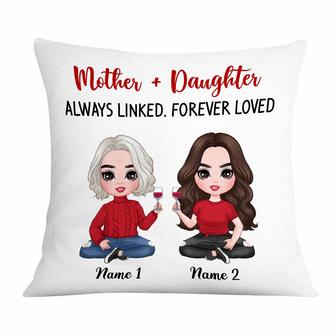 Personalized Mother Daughter Love Pillow - Thegiftio UK