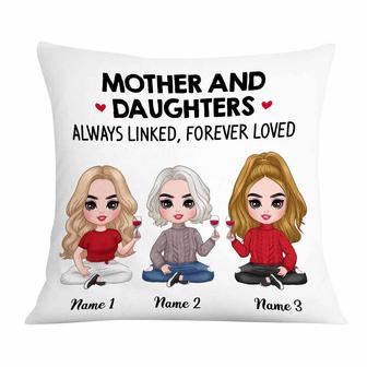 Personalized Mother Daughter Love Pillow - Thegiftio UK