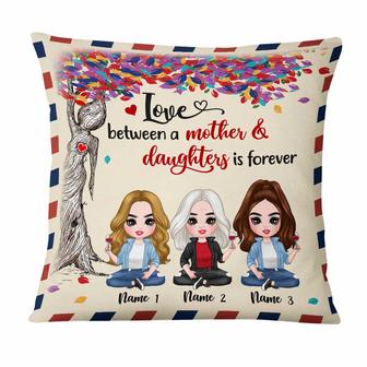 Personalized Mother Daughter Love Pillow - Thegiftio UK
