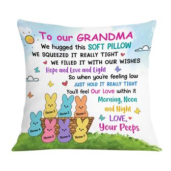 Personalized Easter Mom Grandma Peeps Pillow - Thegiftio UK