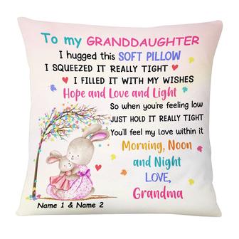 Personalized Gift For Family, Easter Mom Grandma Pillow - Thegiftio UK