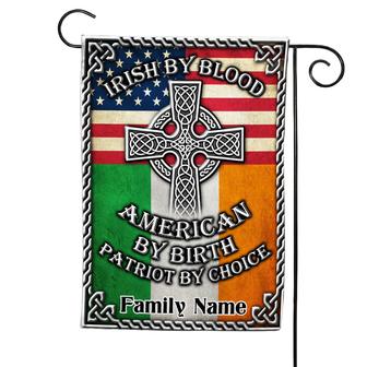 Personalized Garden Flag for Proud Irish Americans - Thegiftio UK