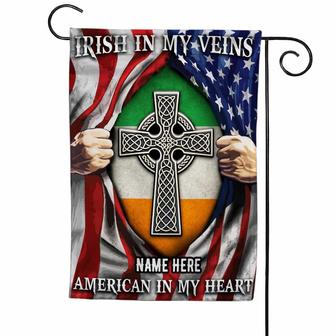 Personalized Garden Flag for Proud Irish Celebrations - Thegiftio UK