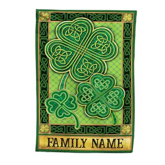 Personalized Garden Flag for Proud Irish Celebrations - Thegiftio UK