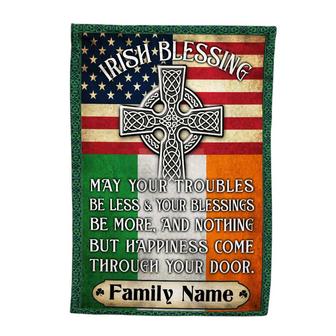 Personalized Garden Flag for Proud Irish Fans - Thegiftio UK
