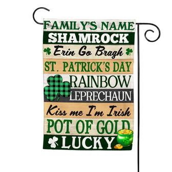 Personalized Garden Flag for Proud Irish Celebrations - Thegiftio UK