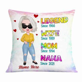 Personalized Love Mom Grandma Legend Pillow - Thegiftio UK