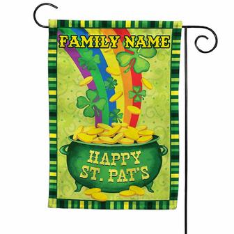 Personalized St Patrick's Day Garden Flag for Home - Thegiftio UK