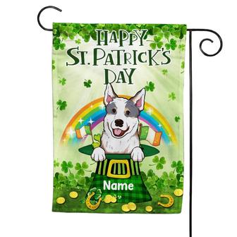 Personalized St Patrick's Day Dog Flag for Pet Lovers - Thegiftio UK