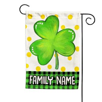 Personalized St Patrick's Day Garden Flag for Home - Thegiftio UK