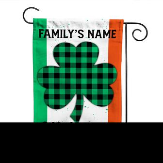 Personalized Garden Flag for St. Patrick's Day - Thegiftio UK