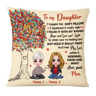 Personalized Mom Grandma Daughter Granddaughter Pillow - Thegiftio UK