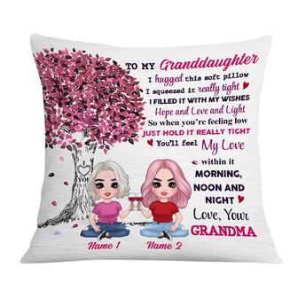 Personalized Mom Grandma Daughter Granddaughter Hug This Pillow - Thegiftio UK