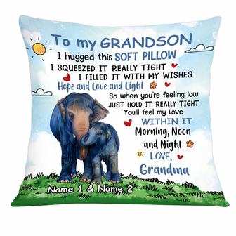Personalized Mom Grandma Daughter Granddaughter Pillow - Thegiftio UK