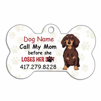 Personalized Dog ID Tag for Pet Lovers - Thegiftio UK