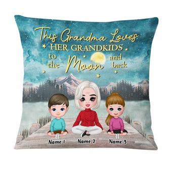 Personalized Pillow for Grandma with Love Message - Thegiftio UK