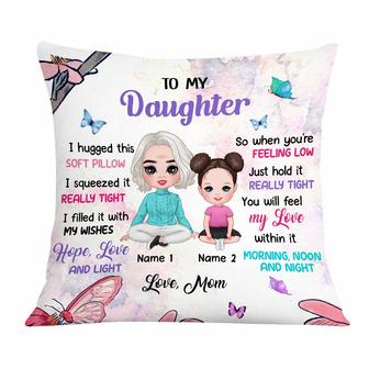 Personalized Butterfly Pillow for Mom or Grandma - Thegiftio UK