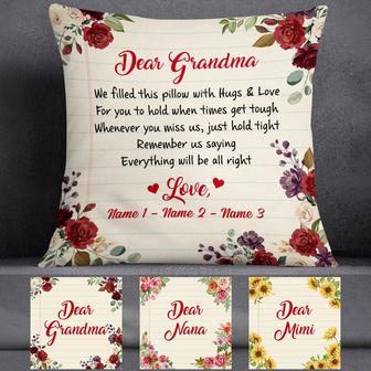 Personalized Pillow for Grandma's Comfort - Thegiftio UK