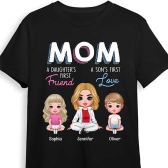 Personalized Mom Daughter Son T Shirt - Thegiftio UK