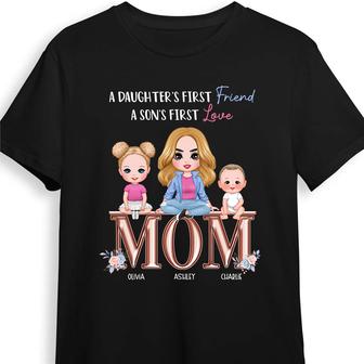 Personalized Mom Daughter Son T Shirt - Thegiftio UK