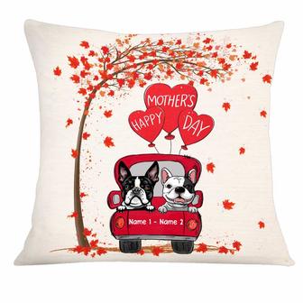 Personalized Dog Mom Mother's Day Pillow - Thegiftio UK