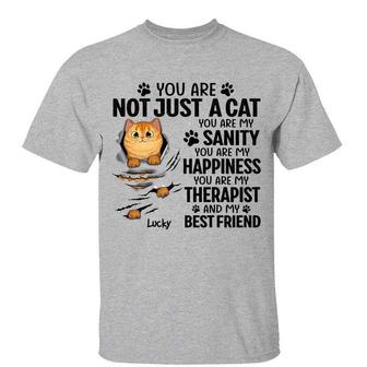 Scratching Fluffy Cats My Sanity Custom T-Shirt - Thegiftio UK