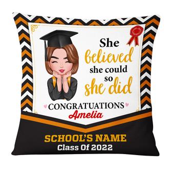 Personalized Graduation Pillow for Her - Thegiftio UK