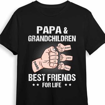 Personalized Dad Grandpa T Shirt - Thegiftio UK