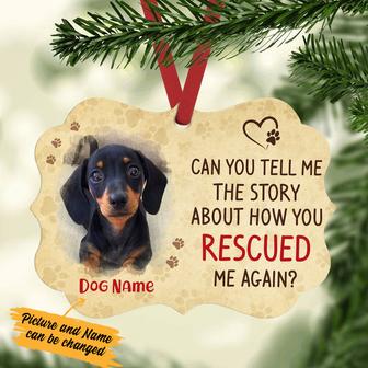 Personalized Dog Cat Rescue MDF Benelux Ornament NB112 81O34 - Thegiftio UK