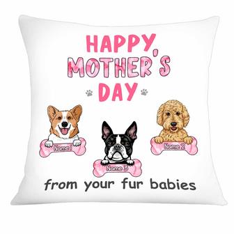 Personalized Dog Mom Mother's Day Pillow - Thegiftio UK