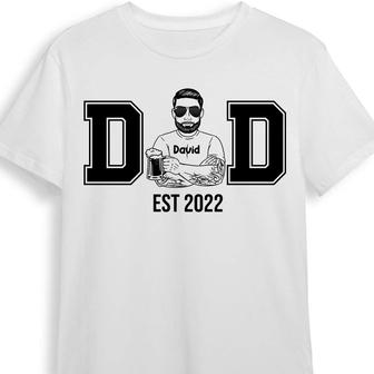 Personalized Dad Grandpa T Shirt - Thegiftio UK