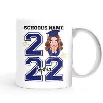 Personalized Graduation Girl Boy 2022 Mug - Thegiftio UK