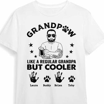 Personalized Dad Grandpa T Shirt - Thegiftio UK
