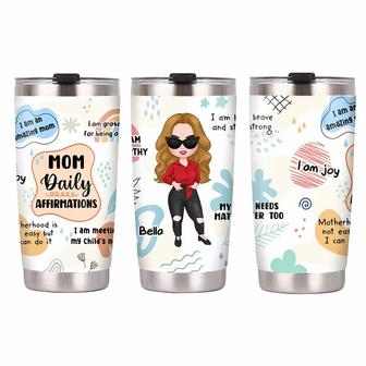 Personalized Mom Grandma Steel Tumbler - Thegiftio UK