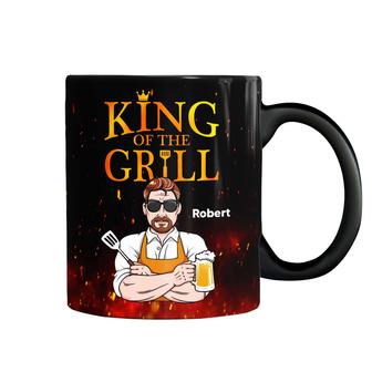 Personalized Dad BBQ Grill Mug - Thegiftio UK