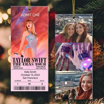 Eras Tour Movie Ticket Custom Ornament - Gift for Fans - Thegiftio UK