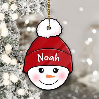 Snowman Baby Personalized Ornament - Christmas Gift - Thegiftio UK
