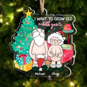 Grow Old With You Personalized Ornament - Gift for Couple - Thegiftio UK